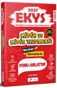 Dizgi Kitap Yayınları 2027 MEB EKYS Müdür ve Müdür Yardımcılığı Konu Anlatımı