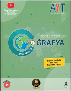 Yavuz Tuna AYT Coğrafya Konu Özetli Soru Bankası Video Çözümlü