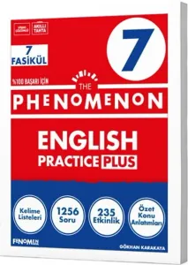 Fenomen 7. Sınıf The Phenomenon English Practice Plus 7 Fasikül