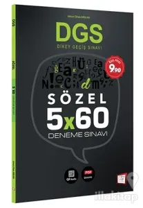 DGS Sözel 5x60 Deneme Sınavı