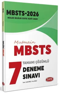 Data Yayınları 2026 MBSTS Mütmain Tamamı Çözümlü 7 Deneme Sınavı