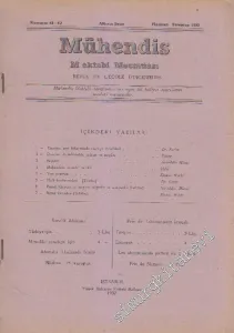 Mühendis Mektebi Mecmuası - Sayı: 61 - 62    Yıl: 6  Haziran - Temmuz