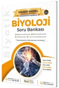 BİYOTİK TYT AYT BİYOLOJİ MAARİF MODEL SORU BANKASI