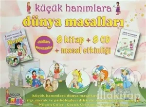 Küçük Hanımlara Dünya Masalları ( 8 Kitap, 8 CD, Masal Etkinliği)