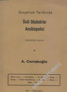 Sosyalizm Tarihinde Ünlü Düşünürler Ansiklopedisi (Dördüncü Kitap) -