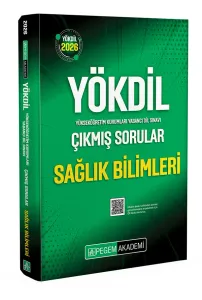 Pegem Yayınları 2026 YÖKDİL Sağlık Bilimleri Çıkmış Sorular