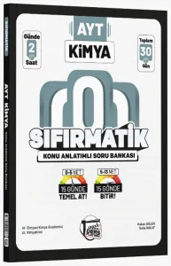 Ders Platosu AYT Kimya Sıfırmatik Konu Anlatımlı Soru Bankası