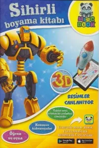 Canlandır Beni Sihirli Boyama Kitabı