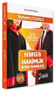Yetki Yayınları 2026 HMGS Hakimlik Ceza Hukuku Genel Hükümler Soru Bankası
