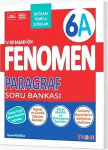 FENOMEN 6. SINIF PARAGRAF SORU BANKASI (A)