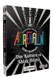 Adrenalin Yayınları 8. Sınıf LGS Din Kültürü ve Ahlak Bilgisi Soru Bankası