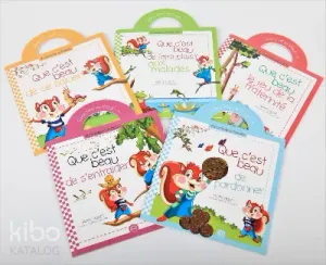 Kıtır İle Pıtır Hikaye Seti 5 Kitap Set (Fransızca)