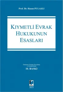 Kıymetli Evrak Hukukunun Esasları