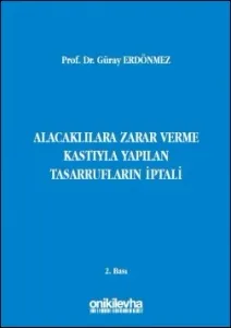 Alacaklılara Zarar Verme Kastıyla Yapılan Tasarrufların İptali