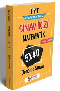 Kurul TYT Matematik Sınav İkizi Tamamı Çözümlü 5×40 Deneme Sınavı-YENİ