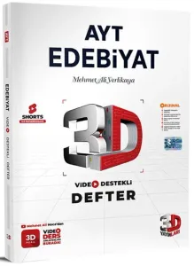 3D AYT VDD EDEBIYAT 2027