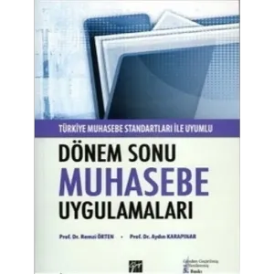 Dönem Sonu Muhasebe Uygulamaları