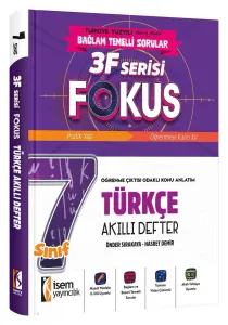 İSEM YAY. 7.SINIF FOKUS TÜRKÇE AKILLI DEFTER