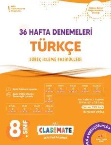 OKYANUS 8. SINIF CLASSMATE 36 HAFTA DENEMELERİ TÜRKÇE