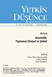 Yetkin Düşünce Sayı 9 - Ataerkillik, Toplumsal Cinsiyet Ve Şiddet