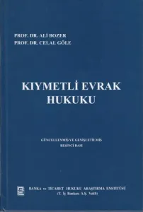 Kıymetli Evrak Hukuku