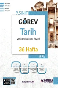 Armada Yayınları Görev 9. Sınıf Tarih Yeni Nesil Çalışma Föyleri (36 HAFTA)