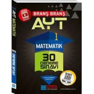 AYT Branş Branş Video Çözümlü Matematik 30 Deneme Sınavı