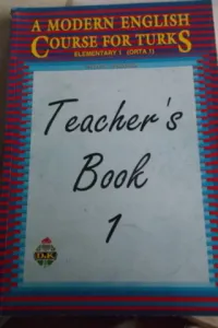 A Modern English Course For Turks Teacher's Book 1