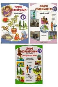 Çocuklar İçin Dinimi Öğreniyorum Soru Cevap ve Hikayelerle (3 Cilt Takım)