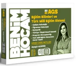 Benim Hocam Yayınları 2026 AGS Eğitim Bilimleri ve Türk Milli Eğitim Sistemi Ders Notları