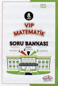 Editör 8. Sınıf VIP Matematik Soru Bankası