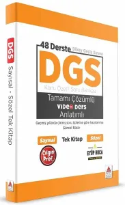 DGS 48 Derste Konu Özetli Soru Bankası Çözümlü