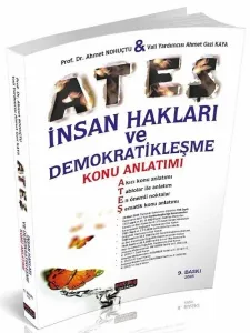 ATEŞ İnsan Hakları ve Demokratikleşme Konu Anlatımlı