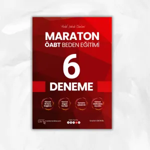Maraton 2026 ÖABT Beden Eğitimi Tamamı Çözümlü 6 Deneme