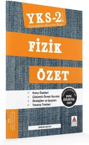 Delta Kültür Yayınları AYT Fizik Özet Delta Kültür