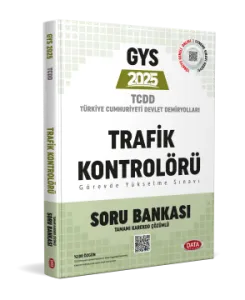 Data Yayınları 2025 TCDD GYS Trafik Kontrolörü Soru Bankası