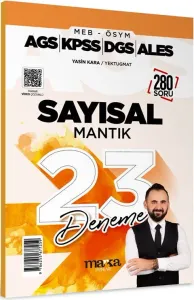 Marka Yayınları 2026 MEB AGS KPSS DGS ALES Sayısal Mantık 23 Deneme Tamamı Video Çözümlü
