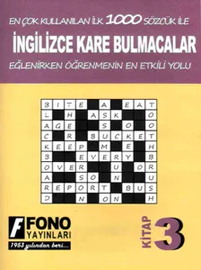 İngilizce Kare Bulmacalar 3
