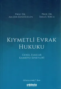 Kıymetli Evrak Hukuku