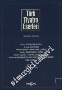 Türk Tiyatro Eserleri 4: Tanzimat Dönemi -         2013
