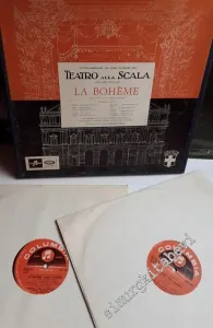 33 LP PLAK VINYL: Teatro Alla Scala, Giacomo Puccini - La Boheme, 2×Vinyl - BOX SET -