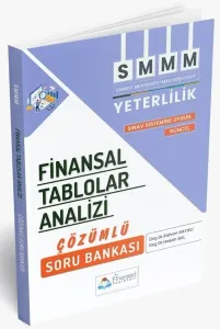 Finansed Yayınları SMMM Yeterlilik Finansal Tablolar Analizi Soru Bankası Çözümlü