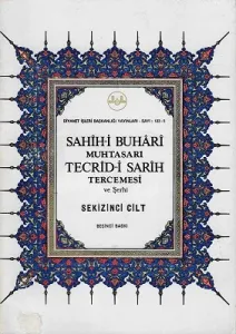 Sahih-i Buhari Muhtasarı Tecrid-i Sarih Tercemesi ve Şerhi 8. Cilt Tek Kitap