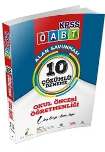 Pelikan KPSS ÖABT Okul Öncesi Öğretmenliği Alan Savunması 10 Çözümlü Deneme 2018
