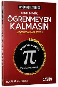 Çözüm Hocalara Geldik YKS DGS ALES KPSS Matematik Öğrenmeyen Kalmasın Video Konu Anlatımlı