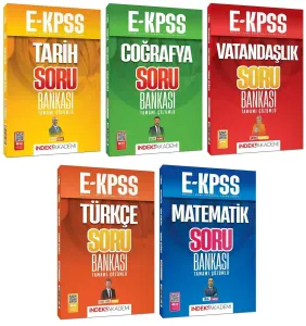 İndeks Akademi 2026 EKPSS Soru Bankası 5'li Set