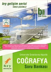 Birey B Serisi Orta Düzey Coğrafya Video Çözümlü Soru Bankası Gelişim Serisi Birey Yayınları