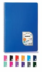 ÇINAR COLORMAXI SPİRALLİ  PP KAPAK DEFTER  A4 40 YP ÇİZGİLİ