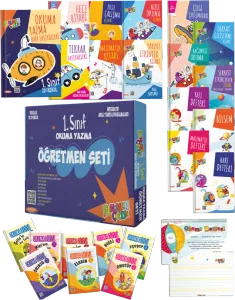 Fenomen Çocuk Yayınları 1. Sınıf Okuma Yazma Seti (Öğretmen Seti + Öğrenci Seti)