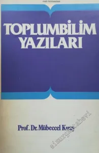 Toplumbilim Yazıları -        1982